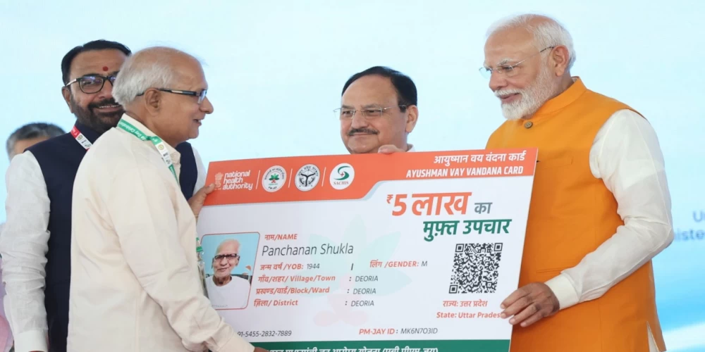 Ayushman Vay Vandana Card transforms elderly healthcare in India Ayushman Vay Vandana Card transforms elderly healthcare in India